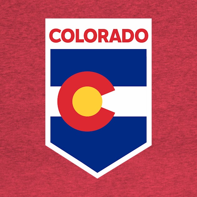 Colorado State Flag Emblem by SLAG_Creative